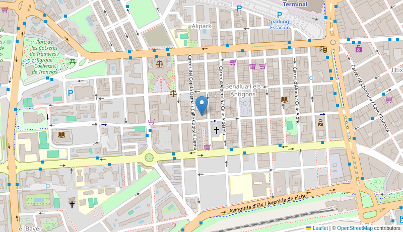 Mapa de C.S. A BENALUA