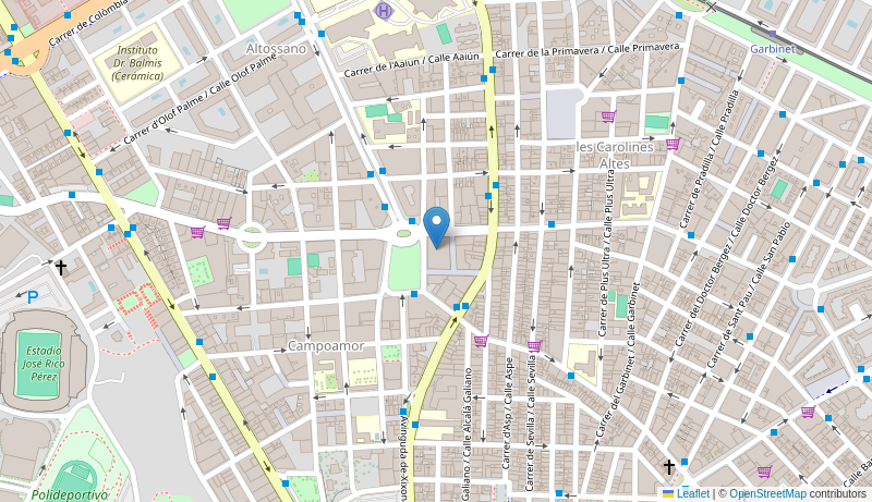 Mapa de C.S. A CAMPOAMOR