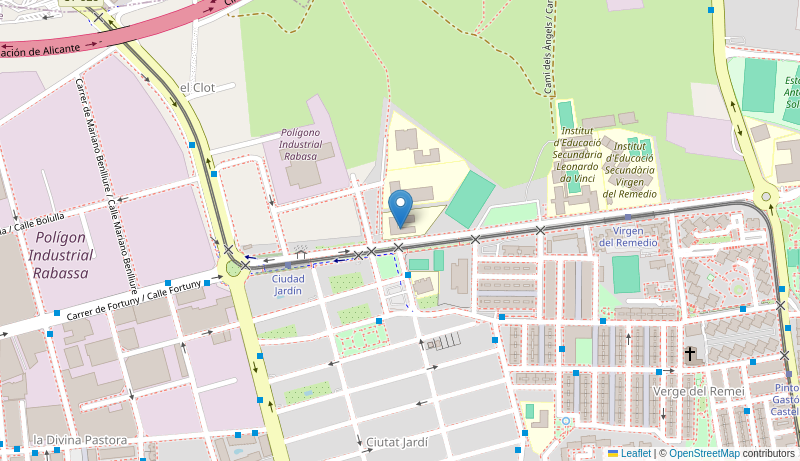 Mapa de C.S. A CIUDAD JARDIN