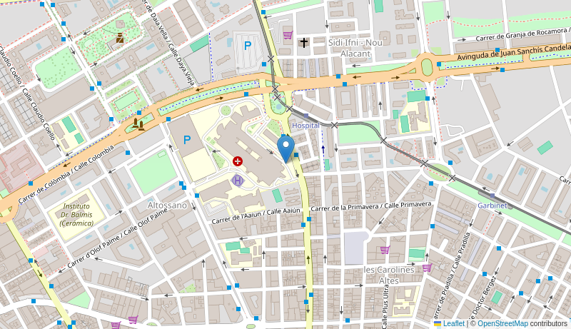 Mapa de C.S. A PARQUE LO MORANT