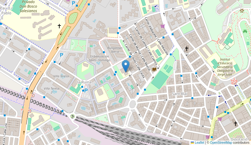 Mapa de C.S. A SAN BLAS