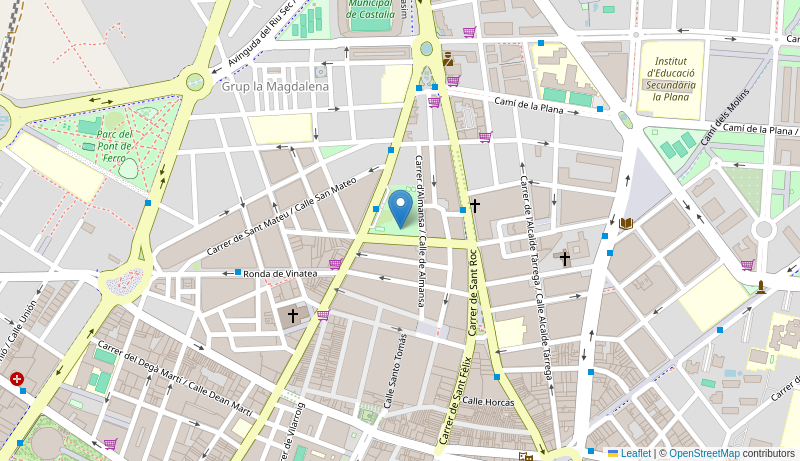 Mapa de C.S. Centro de salud de ILLES COLUMBRETES