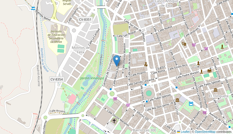 Mapa de C.S. ELDA MARINA ESPAÑOLA