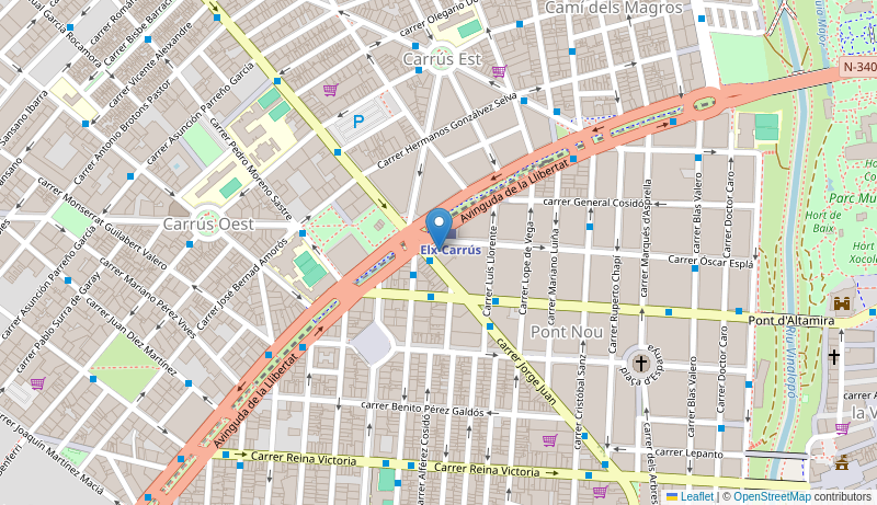 Mapa de C.S. ELX S.FERMIN