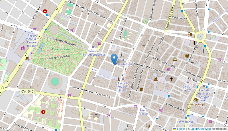 Mapa de C.S. LA PLANA 9 D OCTUBRE