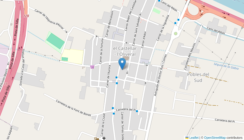 Mapa de C.S. V CASTELLAR