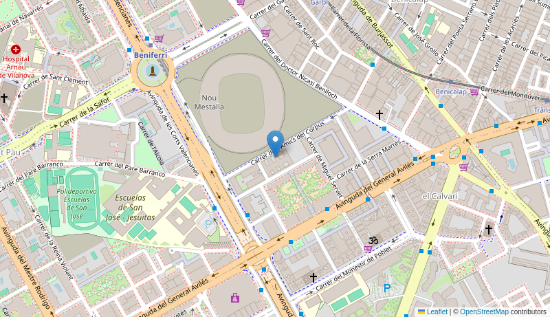 Mapa de C.S. V MIGUEL SERVET