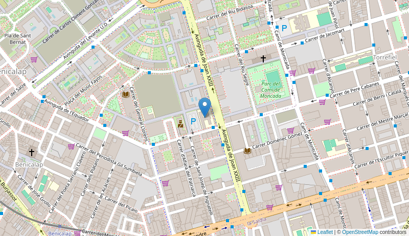 Mapa de C.S. VALENCIA JUAN XXIII