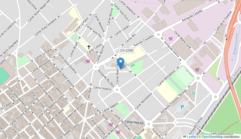 Mapa de C.S. VILA-REAL EL PILAR