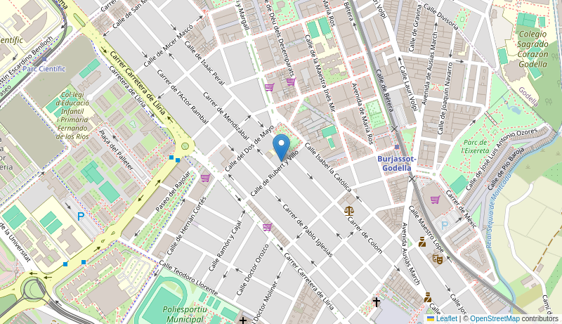 Mapa de Centro de salud de BURJASSOT 2