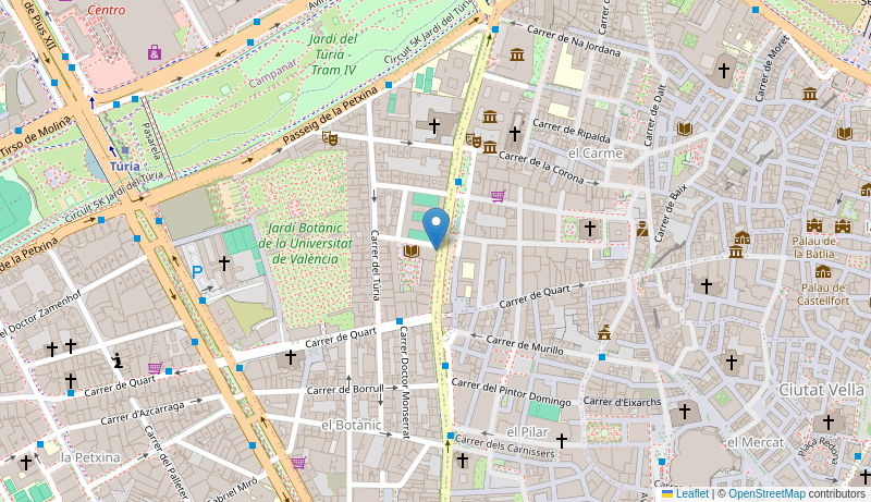 Mapa de Centro de salud de  V GUILLEM CASTRO