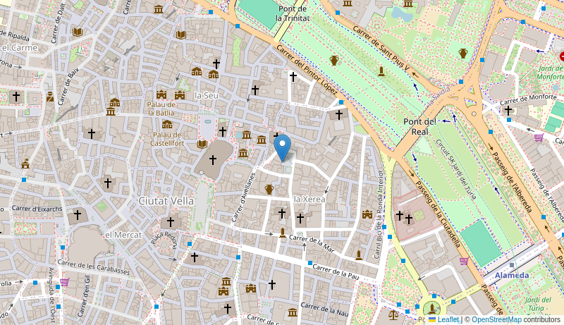 Mapa de Centro de salud de  V NAPOLES Y SICIL