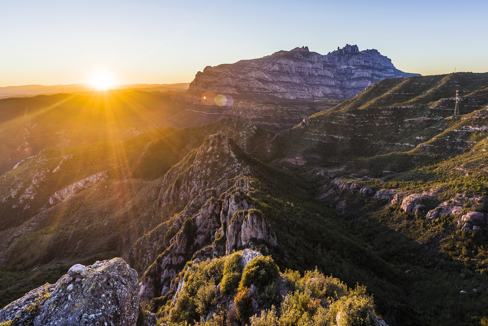 foto sobre Montserrat
