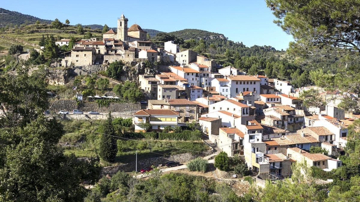 foto sobre la Pobla de Benifassà