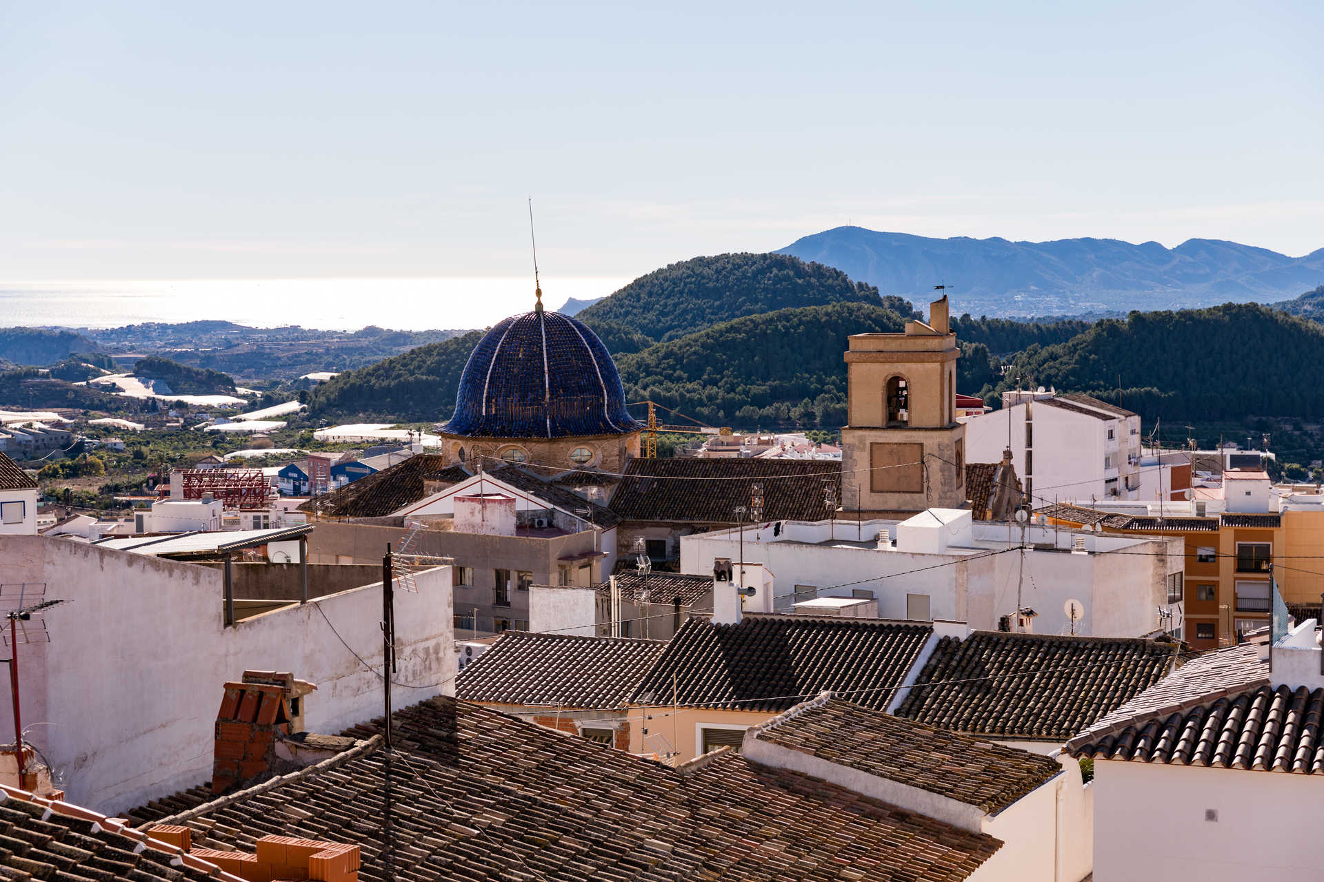 View of Callosa Den Sarria