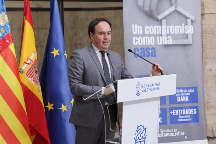 Pérez Llorca destaca que en el primer cuatrimestre de 2026 más de 1.300 jóvenes han obtenido un aval del IVF para comprar su primera vivienda