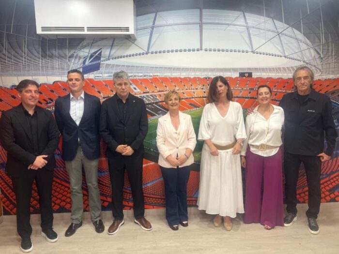 La Generalitat promociona la Comunitat Valenciana en Mestalla en el cierre de temporada de LaLiga