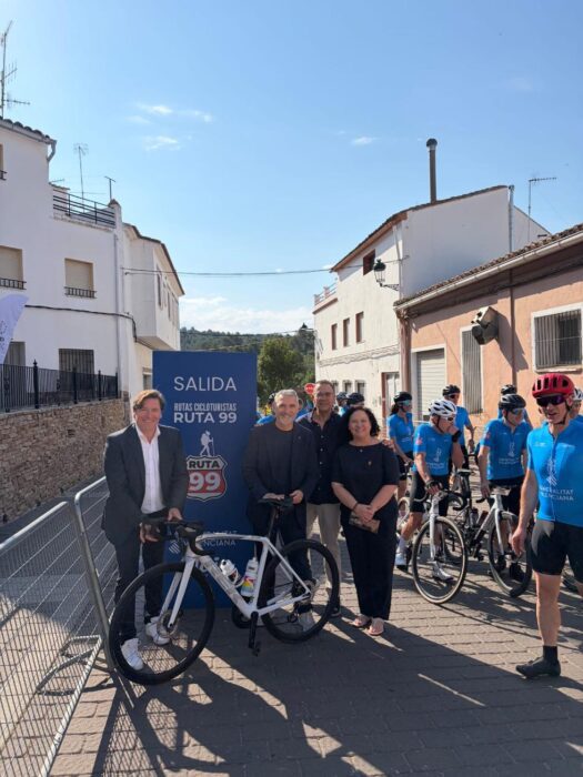 La Generalitat crea seis rutas cicloturistas en la Ruta 99 para impulsar el turismo y la economía de los pueblos de menos de 100 habitantes