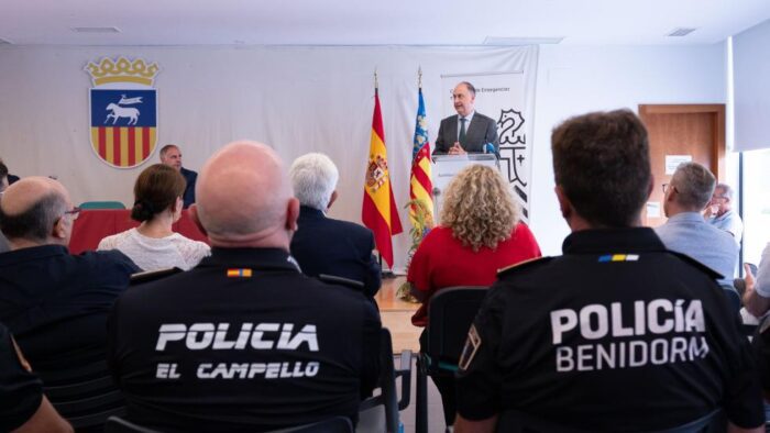 Valderrama sitúa como prioridad la reducción de la interinidad de las policías locales de los pequeños municipios