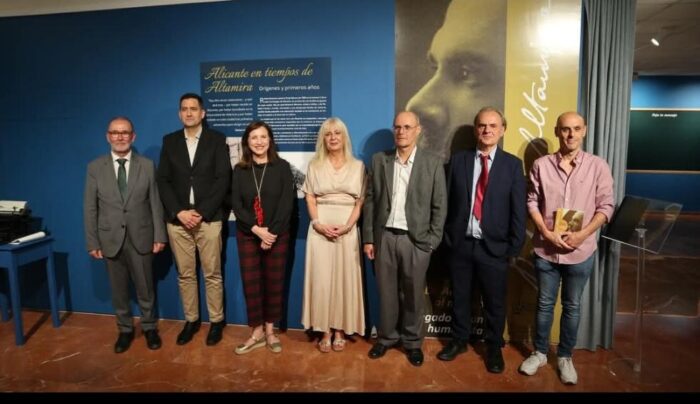 Cultura refuerza su compromiso con el patrimonio documental con la exposición en Alicante del legado de Rafael Altamira