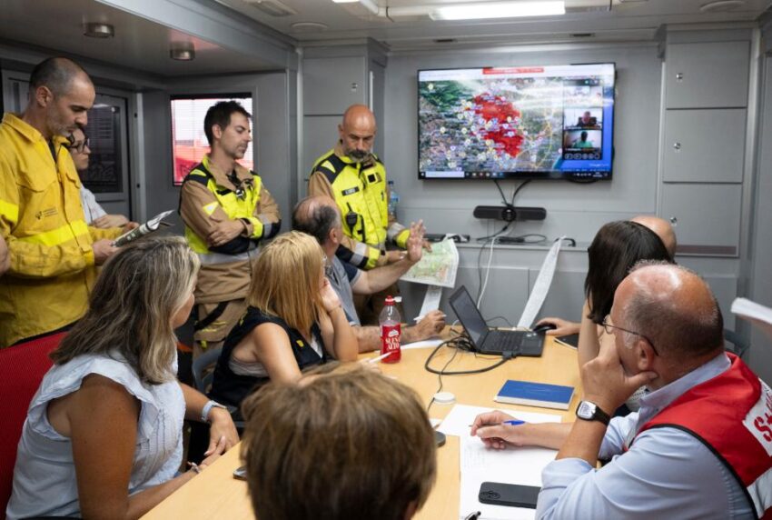 Incendio forestal de la Vall d’Uixó: actualización oficial del 30 de julio de 2026