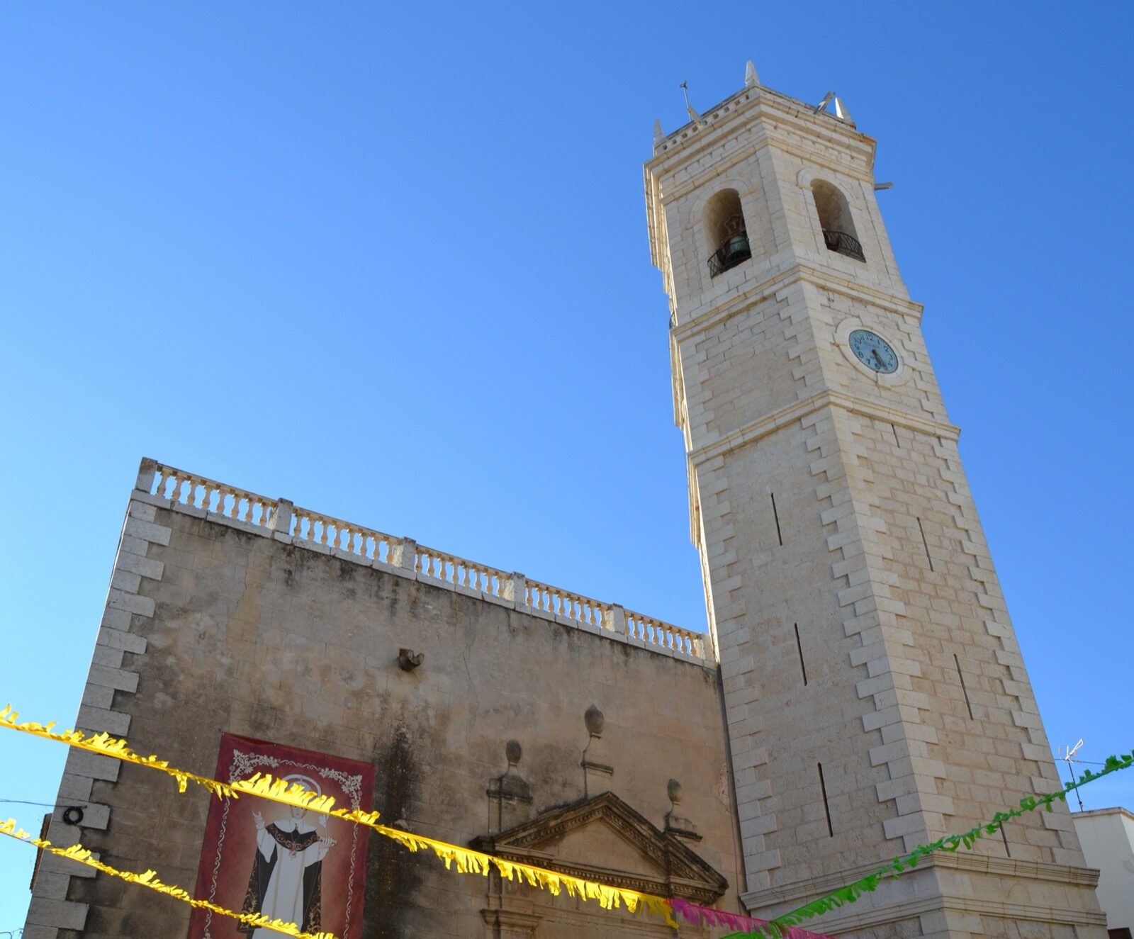 Iglesia fortaleza de Santa Caterina en Teulada