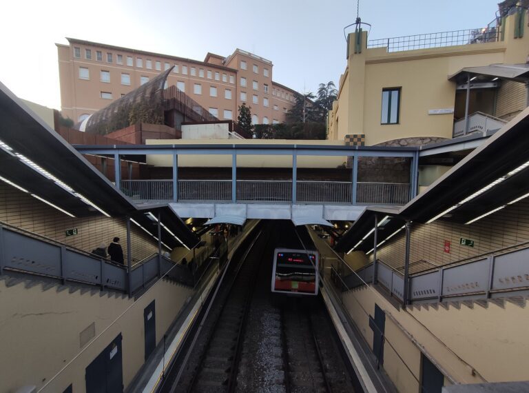 File:Barcelona Peu del Funicular metro station (above).jpg