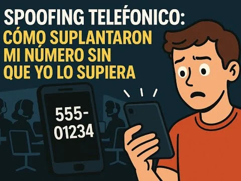 Spoofing telefónico: cómo suplantaron mi número